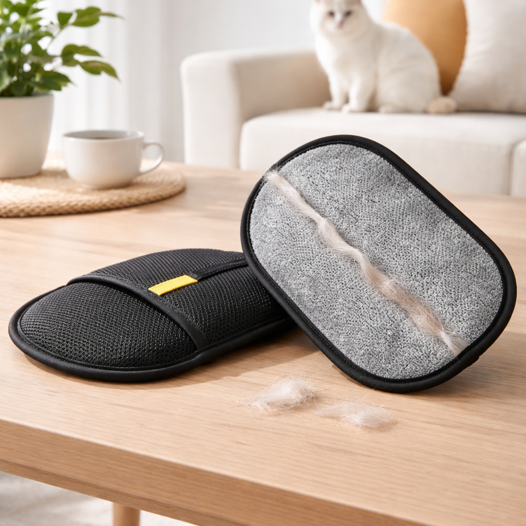 szőrmentesítő kesztyű